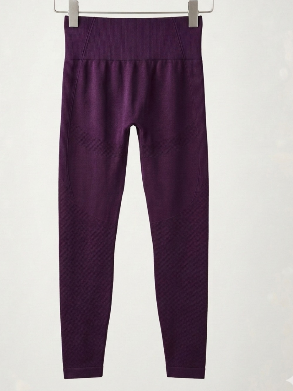 Fabletics SculptKnit Seamless High-Waist Leggings - Plum